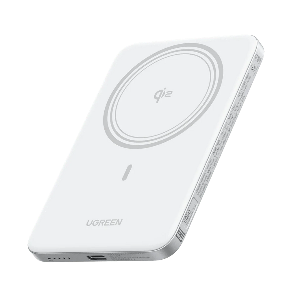 UGREEN MagFlow Air Magnetic Power Bank (5000mAh, Qi2 15W)